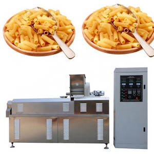 macaroni extruder production line high configuration elbow macaroni machine full pasta production line