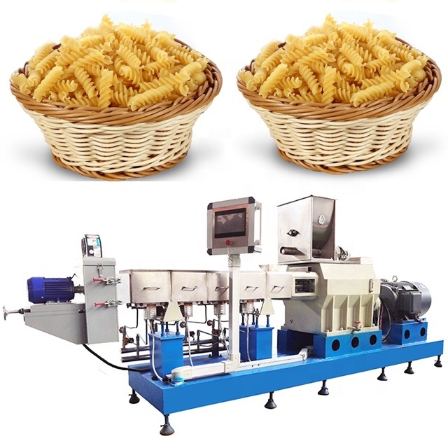 macaroni extruder production line high configuration elbow macaroni machine full pasta production line