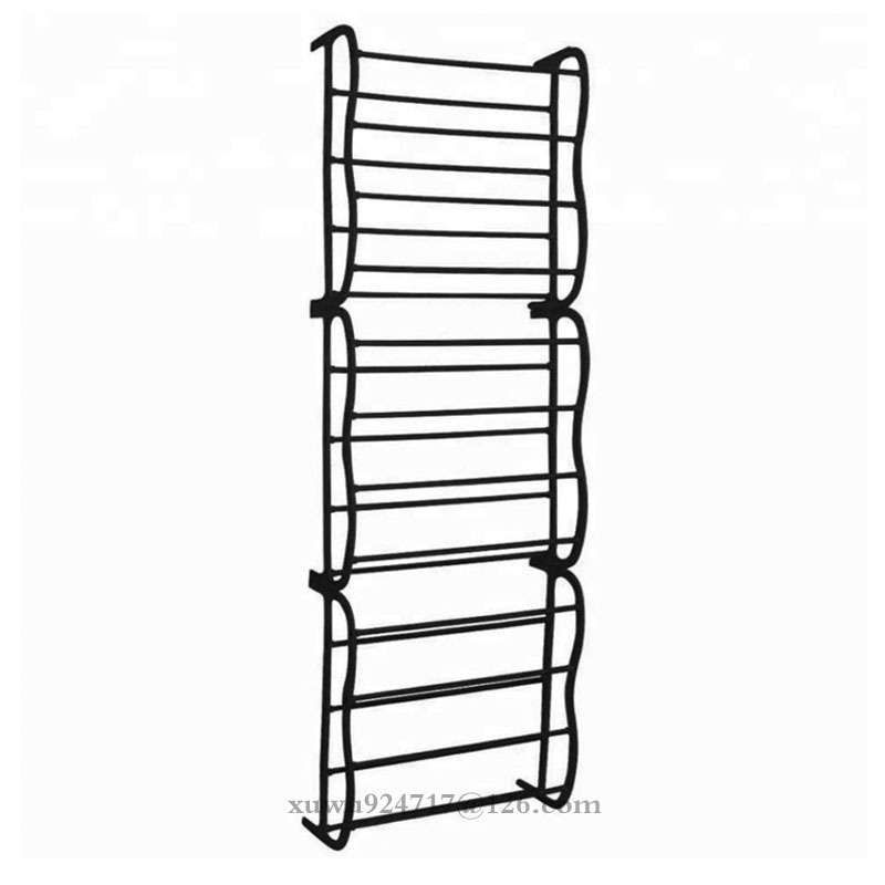 Over Door Hanging Shoe Rack 12 Tier Shelf Organiser Storage Stand Multi-layer Easy Installation For Living room Shoe Rack