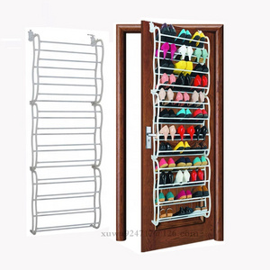 Over Door Hanging Shoe Rack 12 Tier Shelf Organiser Storage Stand Multi-layer Easy Installation For Living room Shoe Rack