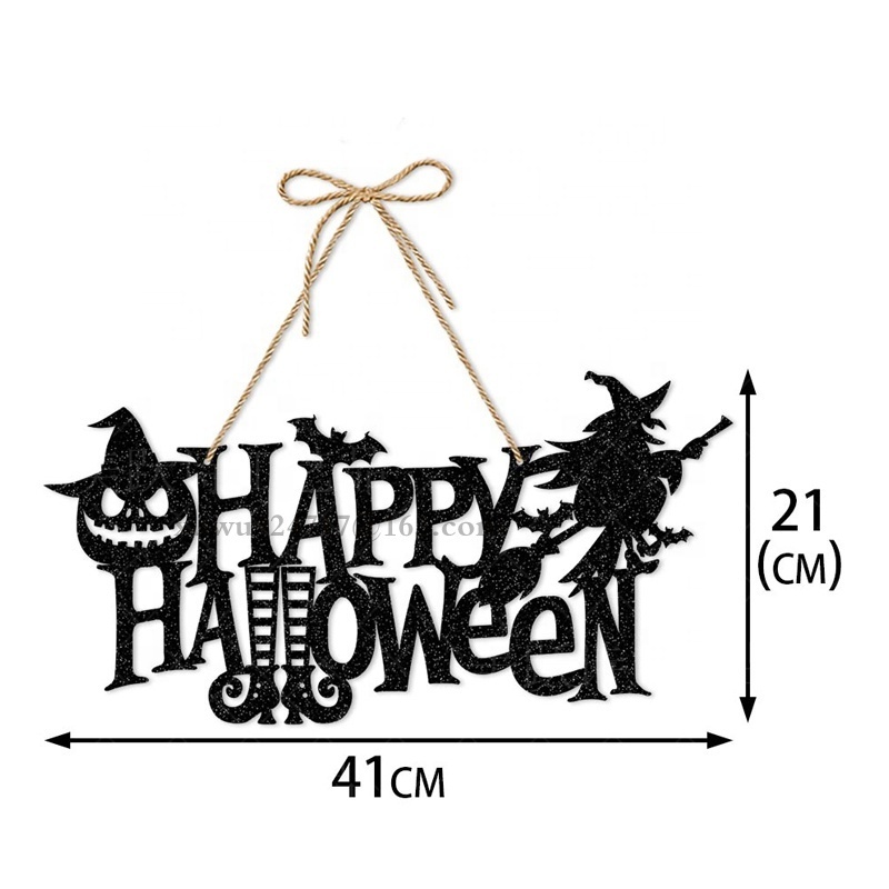 Factory Halloween Themed Party Bat Door Hanging Halloween Party Decorations Halloween Scene Decor