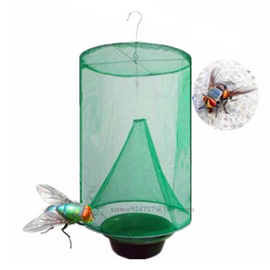 wholesale Convenient Outdoor Insect Trapper Mosquito Catcher Bug Killer Cage Net Reusable Fly Trap Fruit Fly Gnat Trap