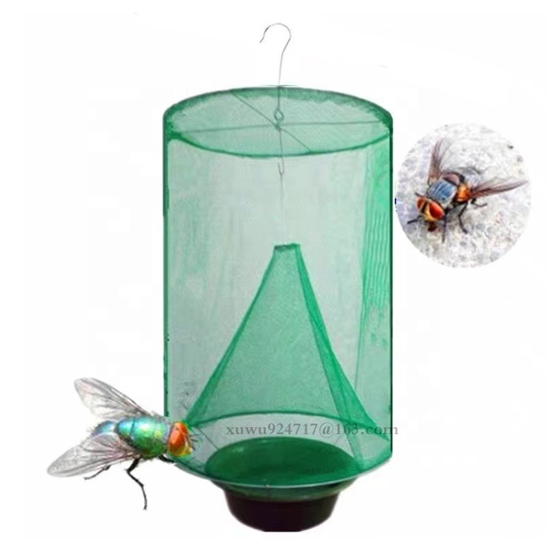 Convenient Outdoor Insect Trapper Mosquito Catcher Bug Killer Cage Net Reusable Fly Trap Fruit Fly Gnat Trap