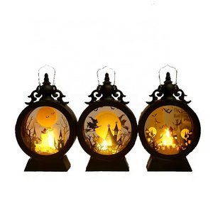 Hot Sale  Halloween LED Electronic Candle Light Party Wall Decoration Bar Terrorist Atmosphere Witch Halloween Decoration Light