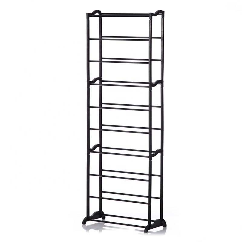 Home Storage Shoe Shelf Large Capacity Organizer For Entryways Cabinet 10 Layer Metal Iron Shoe Racks