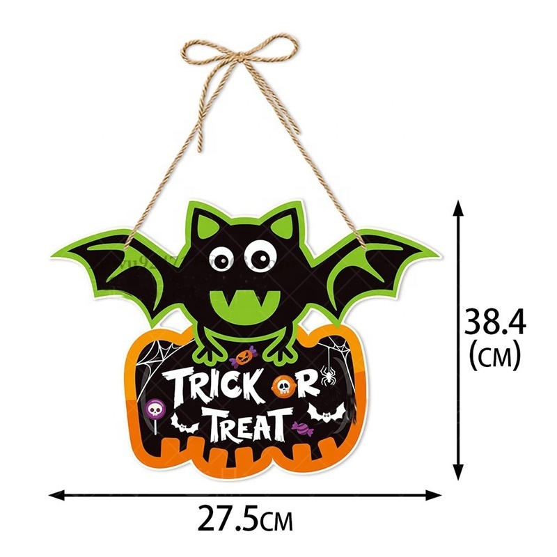 Factory Halloween Themed Party Bat Door Hanging Halloween Party Decorations Halloween Scene Decor