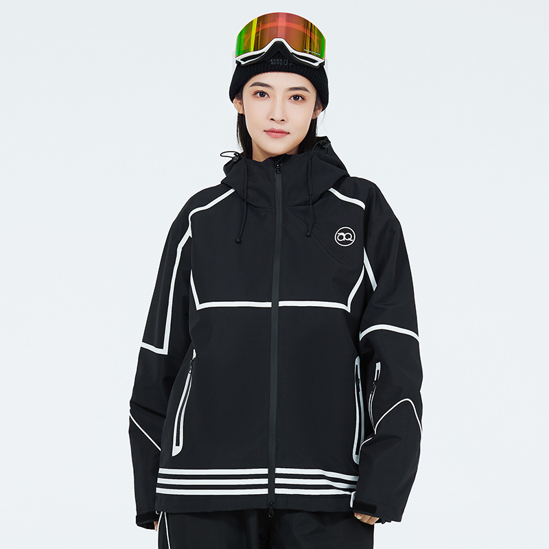 Snow Ski Suit Outdoor Sport Custom Winter Wear Hooded Waterproof Windproof Full Body Warm Adult Sportswear