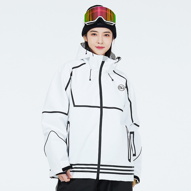 Snow Ski Suit Outdoor Sport Custom Winter Wear Hooded Waterproof Windproof Full Body Warm Adult Sportswear