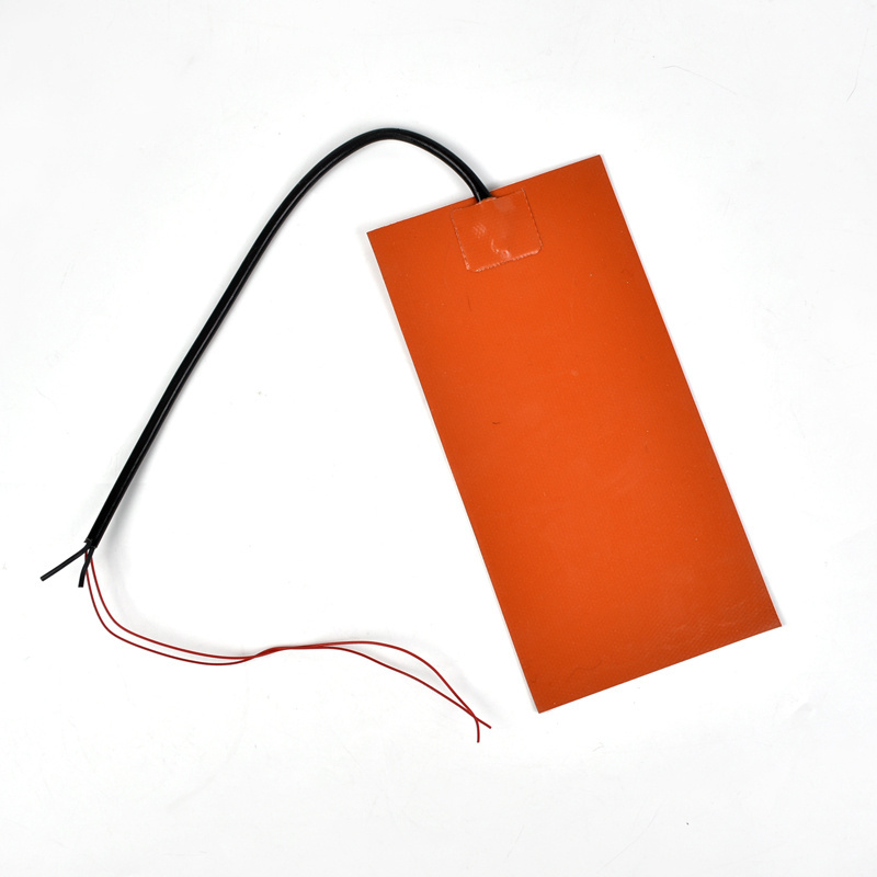 BRIGHT Customized High Quality Flexible Electric 12V 15W 24W Silicone Heater Pad Rubber Heating Plate