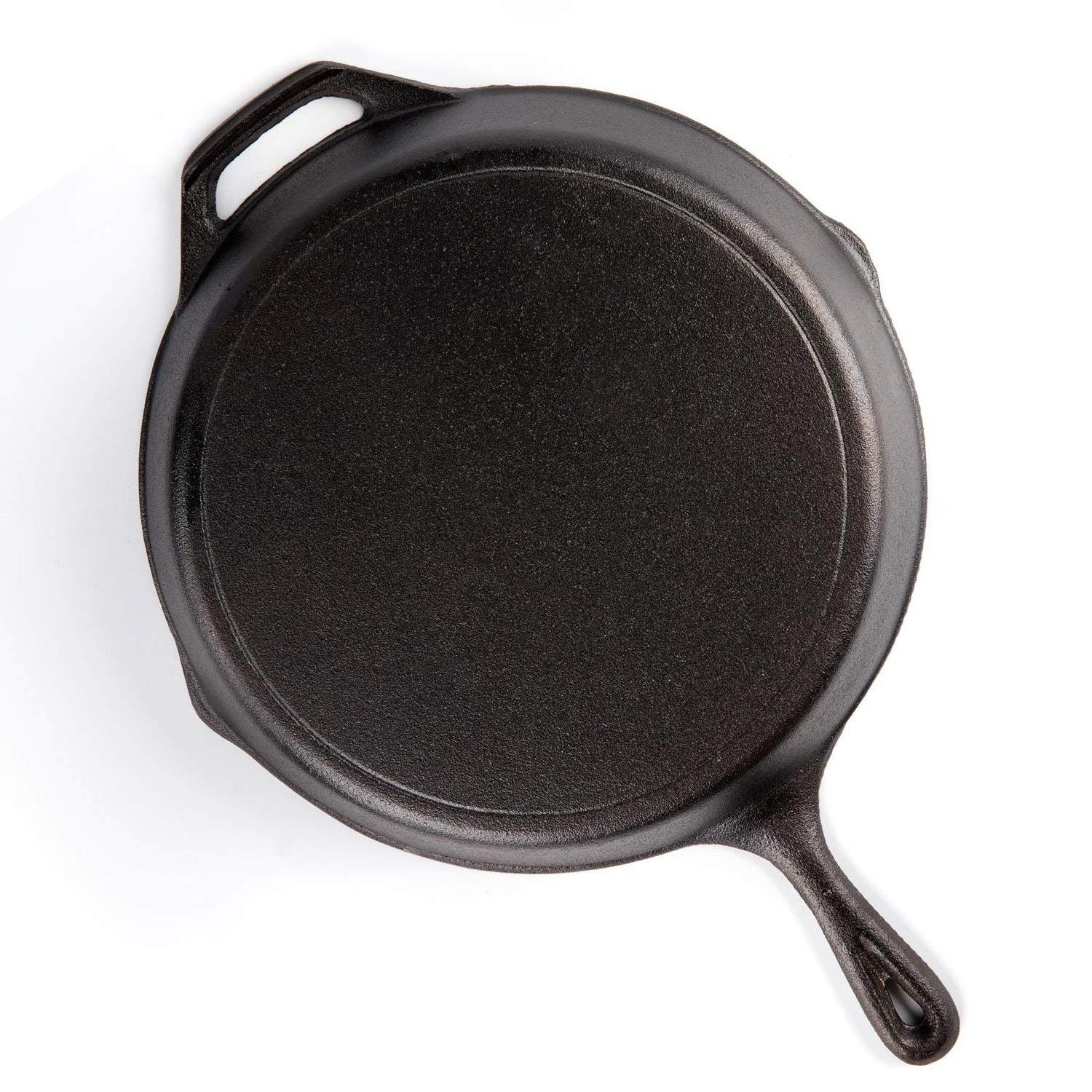 Vegetable Oil Coated Grill Pan Cast Iron Non Stick Frying Pan High Quality Cast Iron Frying Pan