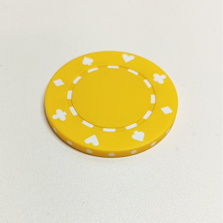 Professional Cheap Casino ABS Poker Chip Custom Logo Ceramic Clay PP Material Factory Manufacturing