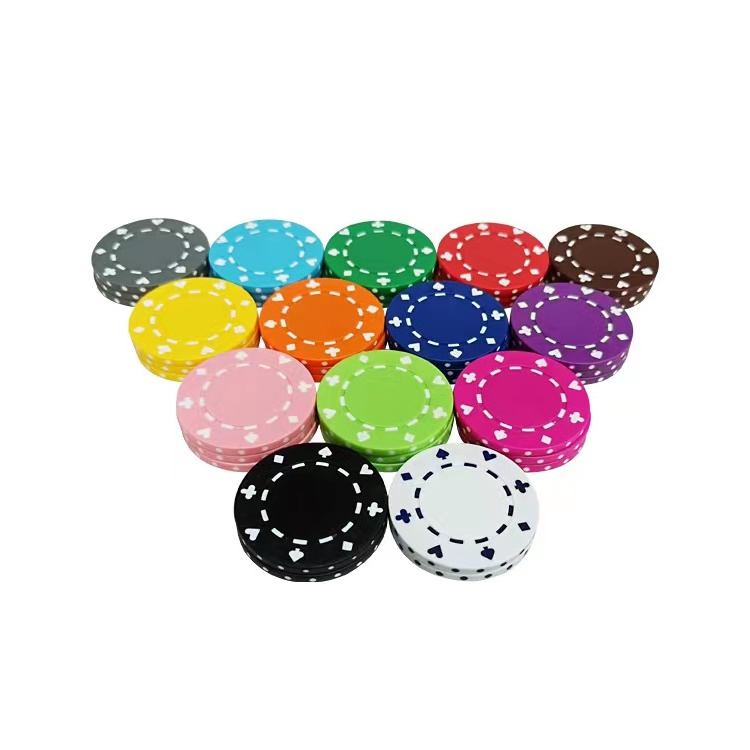 Professional Cheap Casino ABS Poker Chip Custom Logo Ceramic Clay PP Material Factory Manufacturing