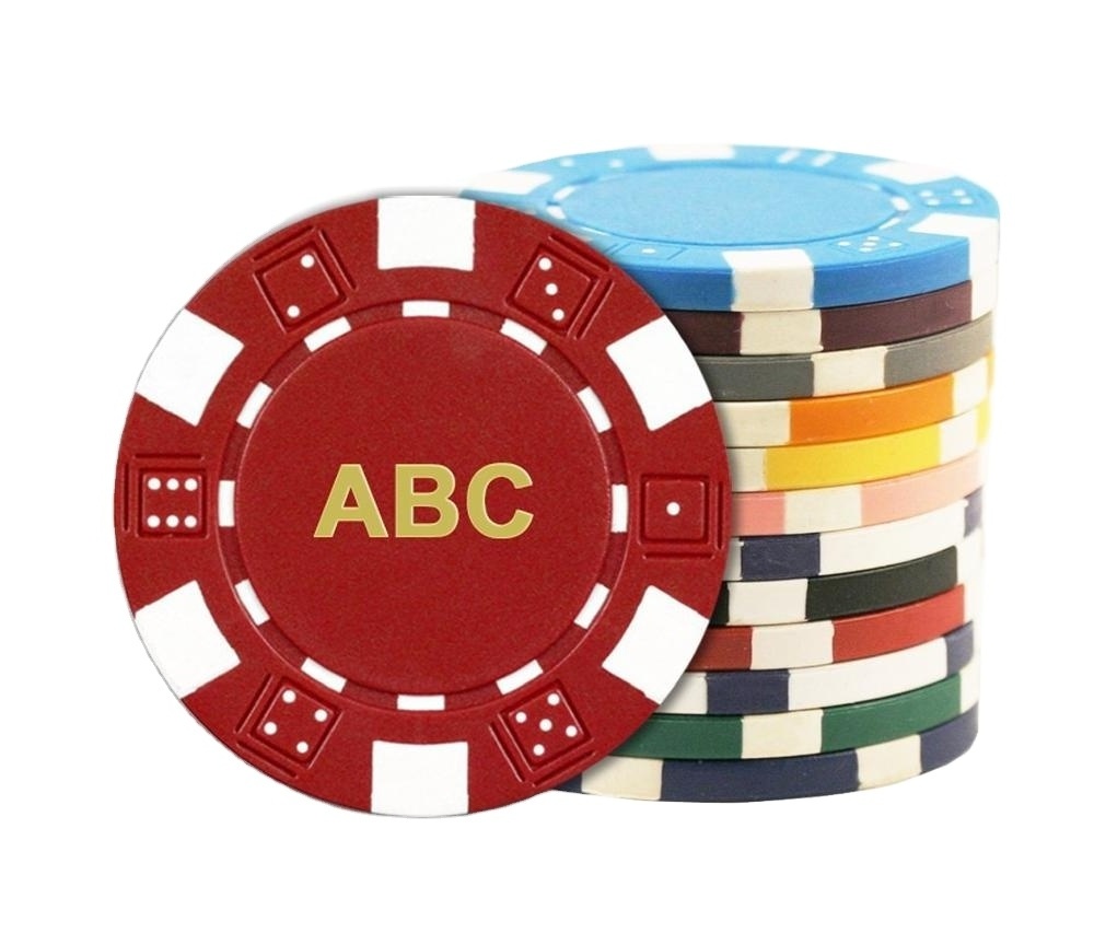 Casino Quality ABS Poker Chip With Custom Logo For Board Game Promotion And Gifts