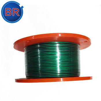 DIN Standard Transparent Hot Selling High Quality PVC Coated 7*7 Steel Wire Rope