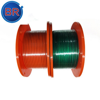 DIN Standard Transparent Hot Selling High Quality PVC Coated 7*7 Steel Wire Rope