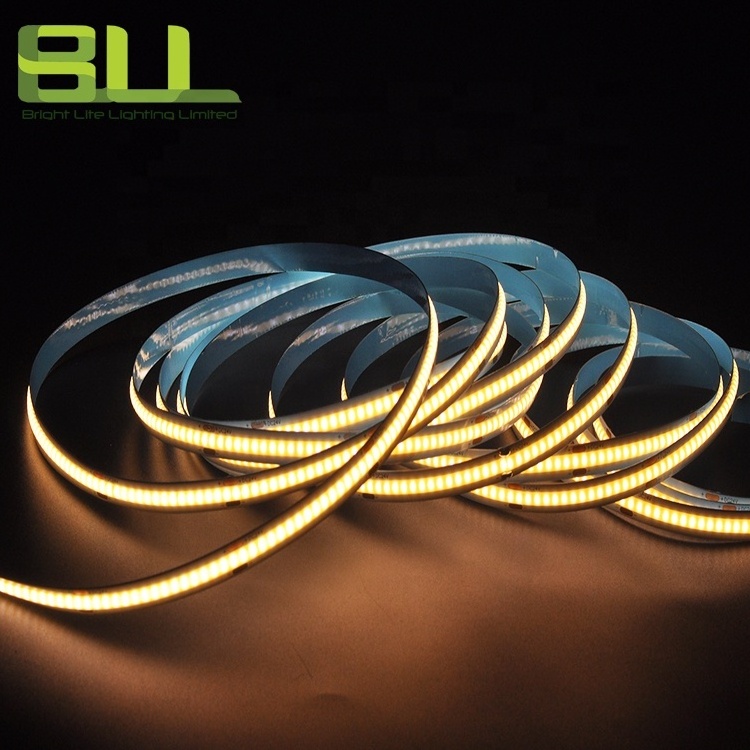 Light High Density cob led strip light 320led flexible tape 2700k 3000k 4000k 6500k 24v  cob led strip lights