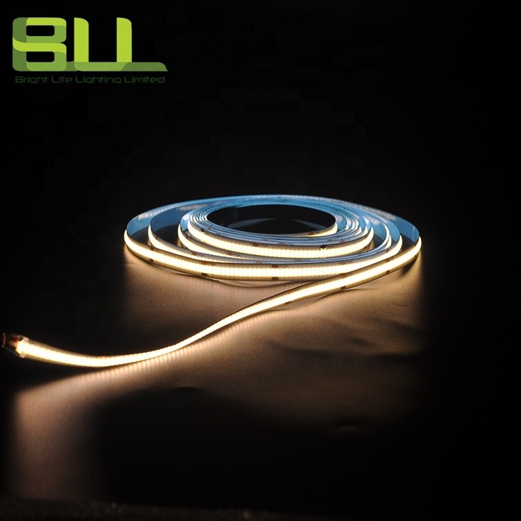 Light High Density cob led strip light 320led flexible tape 2700k 3000k 4000k 6500k 24v  cob led strip lights