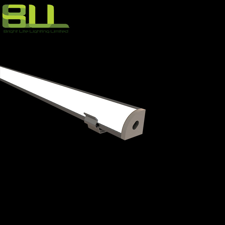 BLL-09 aluminum profile/extrusion with super slim 4mm width LED strip for commercial decoration