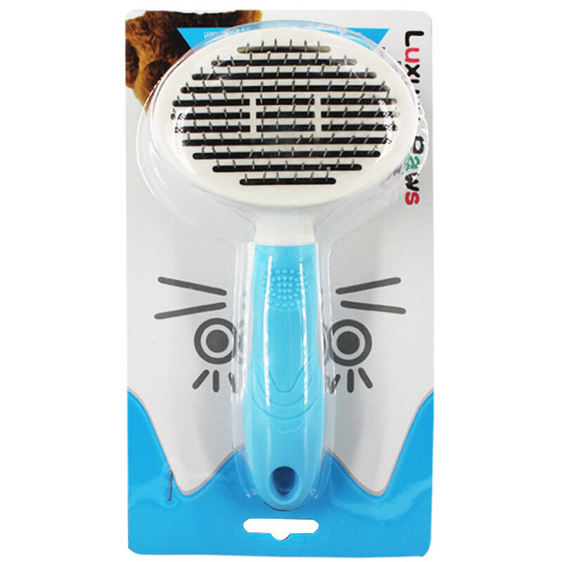 STROBIGO Wholesale pet hair removal automatic cleaning combs, knotted needle combs for cats and dogs/