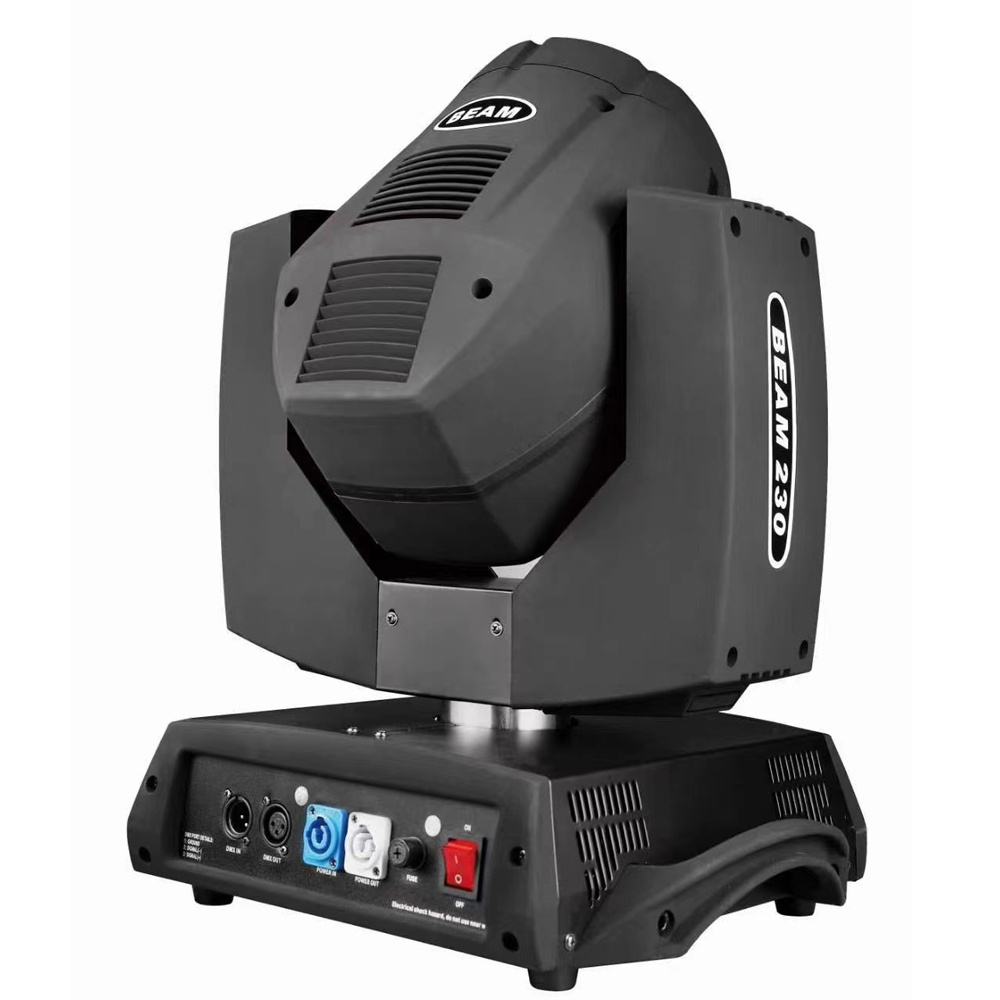 cheap moving head dj lights DMX512 Master-Slave 7r beam Prism Rotation 230w sharpy mobile head