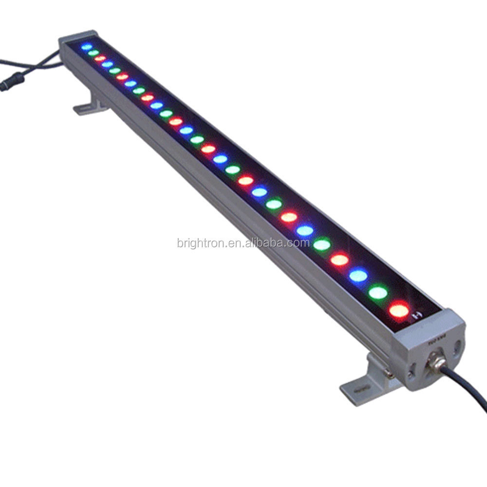 96w led stainer bar 24pcs*4w rgbw batten rectangular linear LED bar wash lighting fixtures