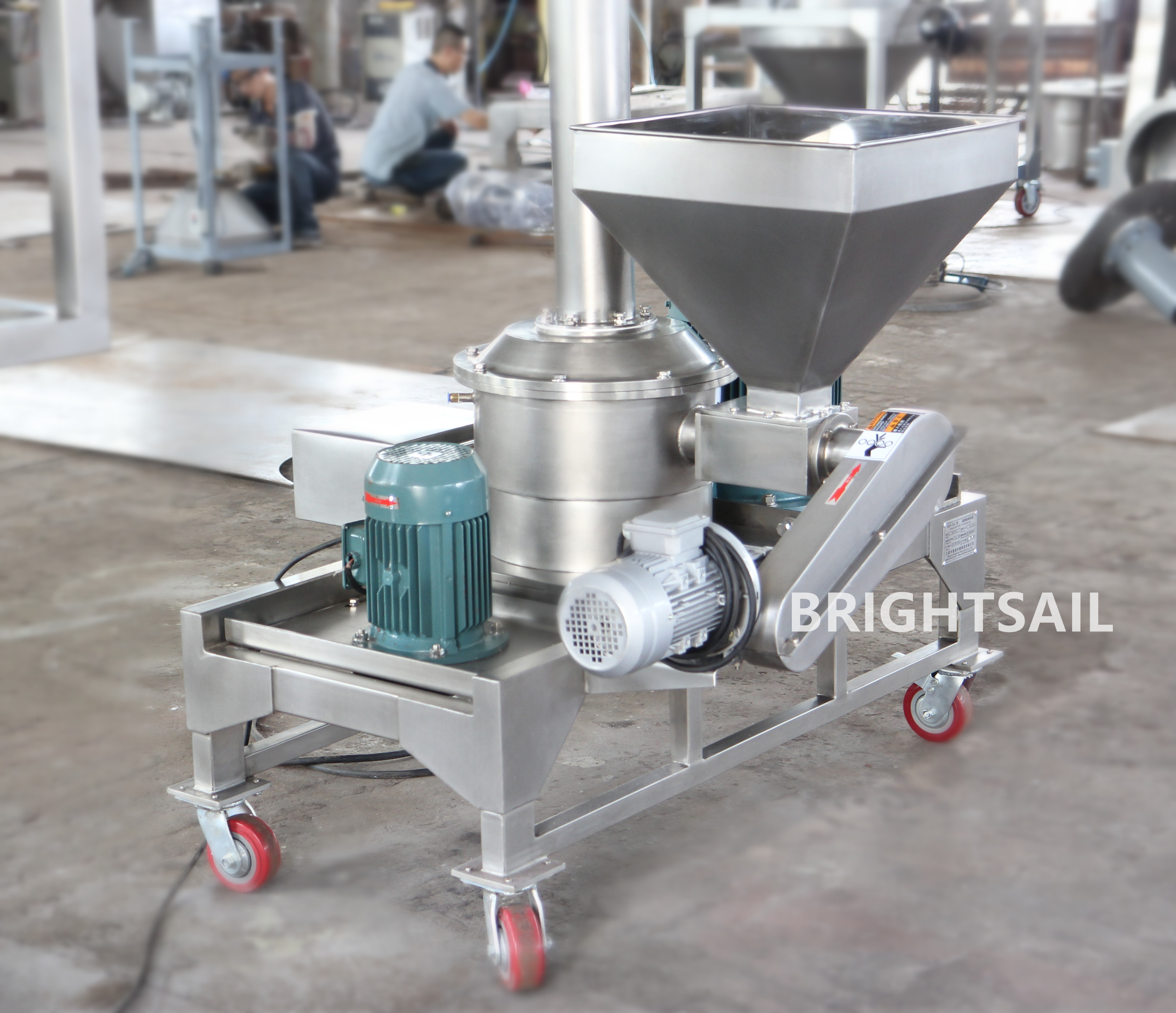 automatic industrial rice milling machine for super fine rice flour making