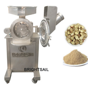 High Speed Small Hammer Herb Leaf Powder Grinder Machine