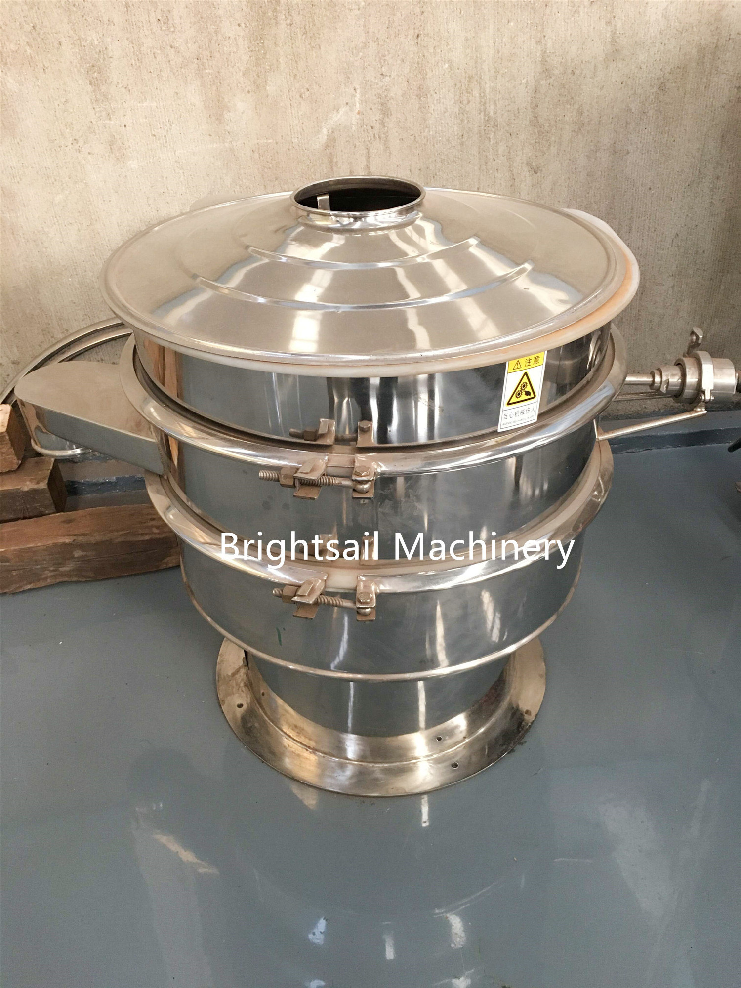 Indian masala curry powder sifter shaker circular vibrating sieve machine