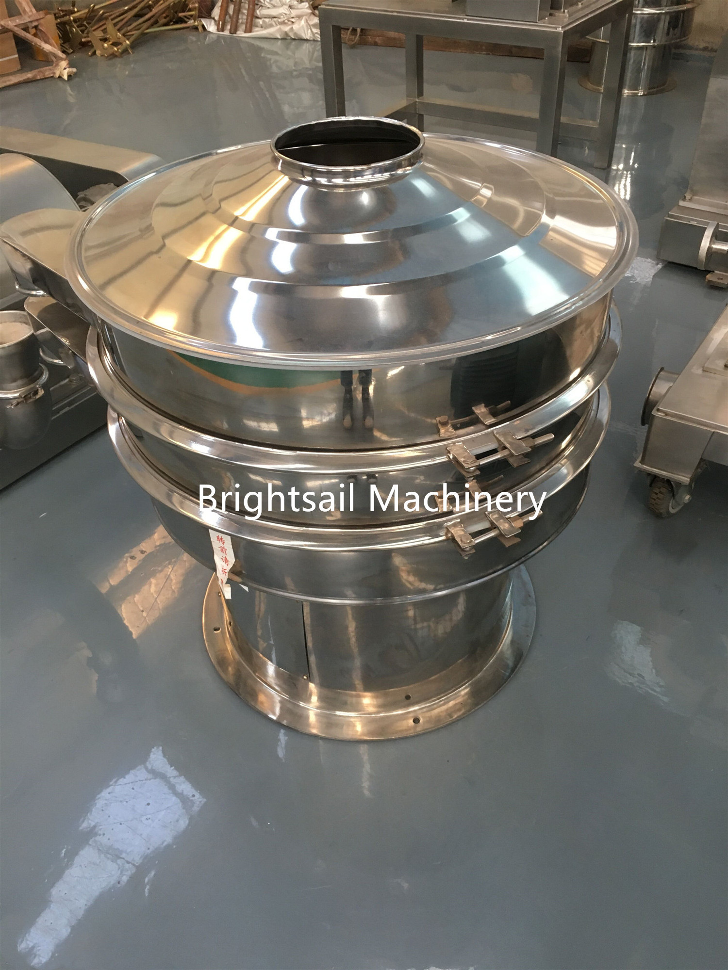 Indian masala curry powder sifter shaker circular vibrating sieve machine