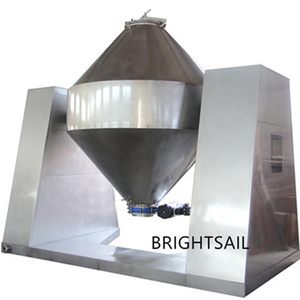 Double cone fertilizer mixer equipment matcha tea herb powder mixing machine