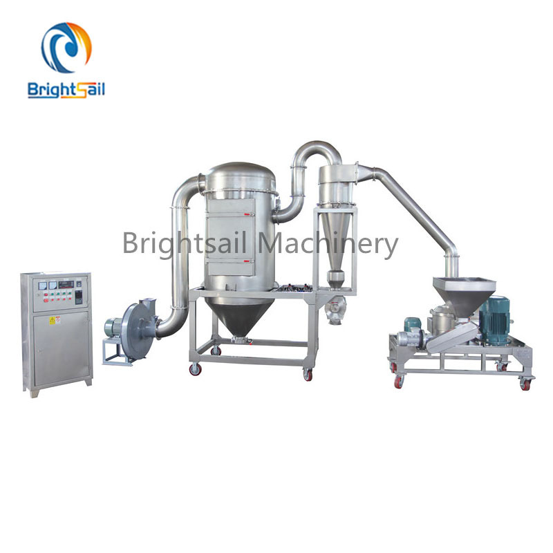 Brightsail ultra fine pulverizer garlic onion turmeric ginger chilli grinding machine spices mill grinder