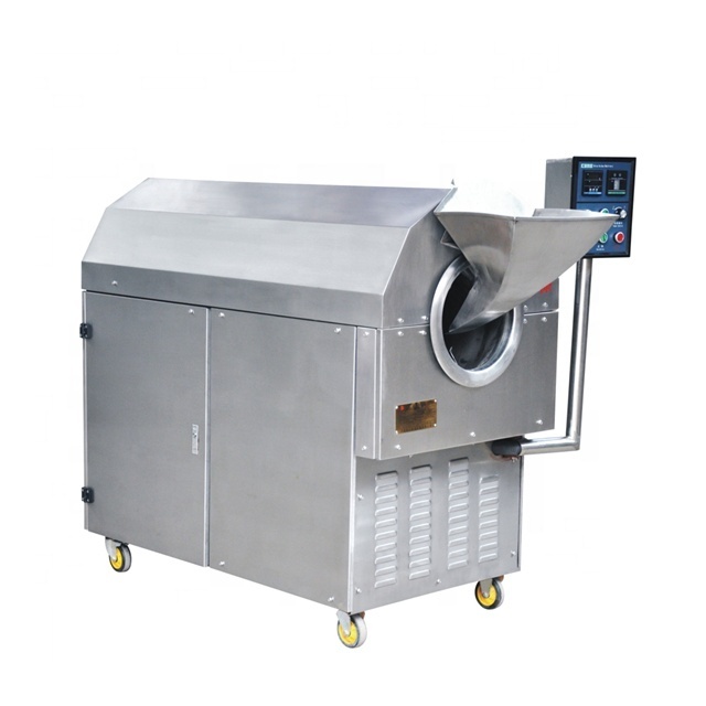 Roasted corn nuts equipment hazelnut cashew soya bean roasting machine