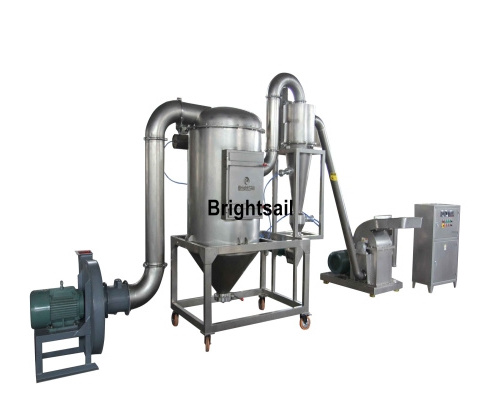 Brghtsail sweet potato dried yam flour mill cassava powder making machine