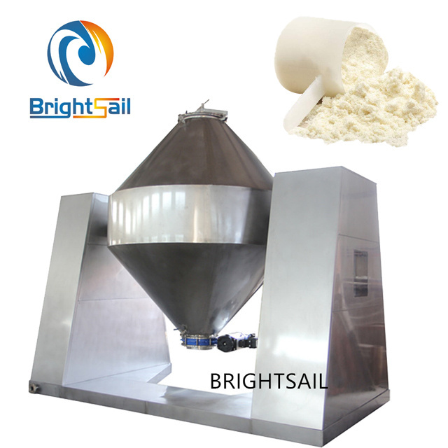 Brightsail Food Mixing Use Rotary Drum Powder Mixer for Powder Mixing