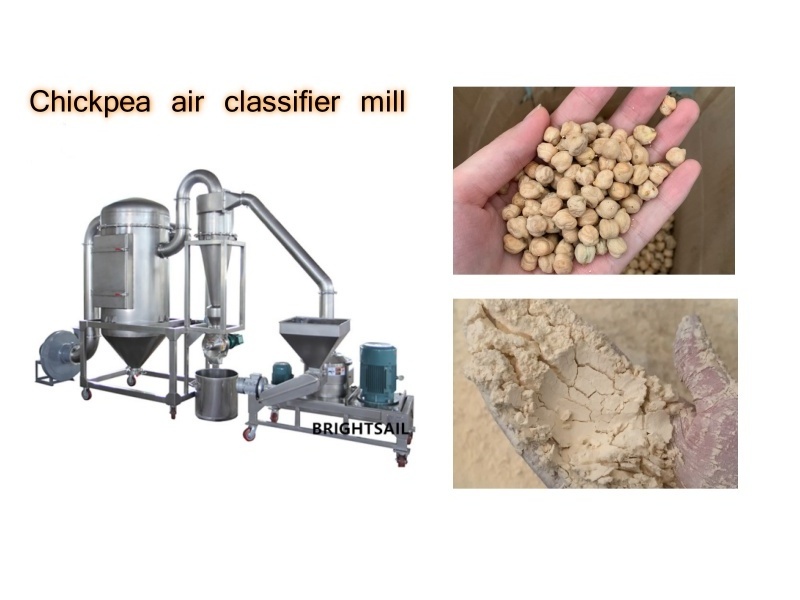 Sunflower seeds protein air classifier mill Calcium carbonate powder ACM Pulverizer machine from Brightsail