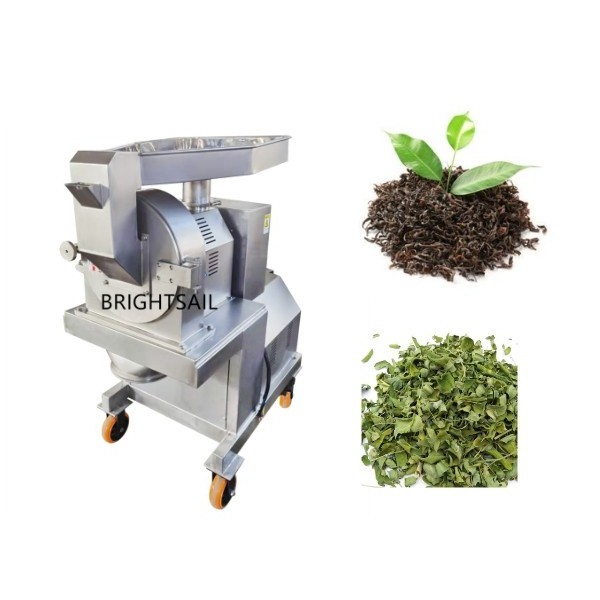 Brightsail dry tea leaf  grinding machine commercial herb leaves powder grinders matcha tea grinder machine