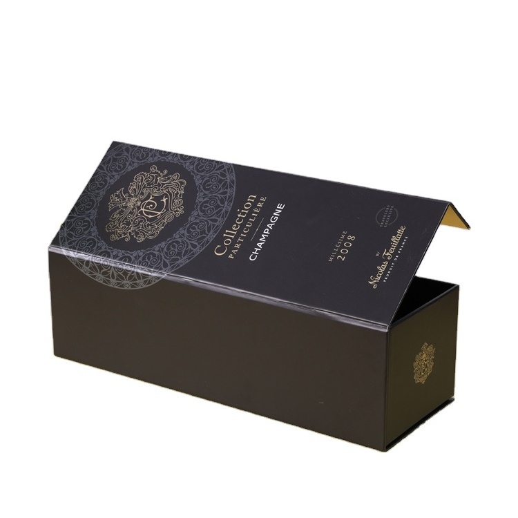 Bestselling Luxury Box for Wine Packaging Gold Jewelry Box  Paper Packaging Box with Custom LOGO