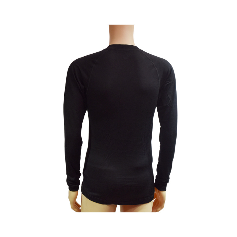 Merino wool Long sleeve underwear man long johns,heated thermal underwear 100% Merino Wool Base Layer T Shirt