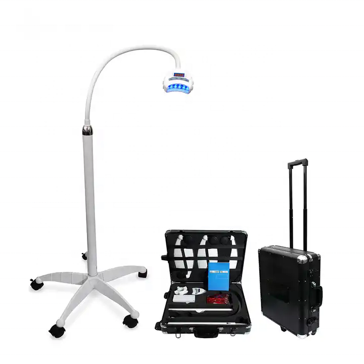 Dental teeth whitening machine for professional use led blue light teeth whitening tooth bleaching lamp led light