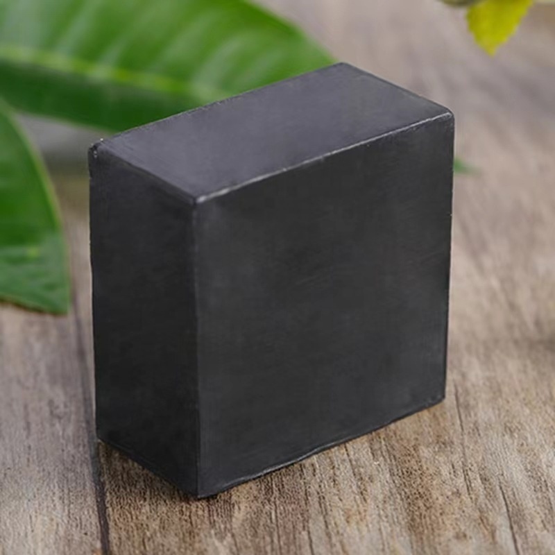 Wholesale different natural fragrance handcrafted soap Bamboo activated charcoal soap