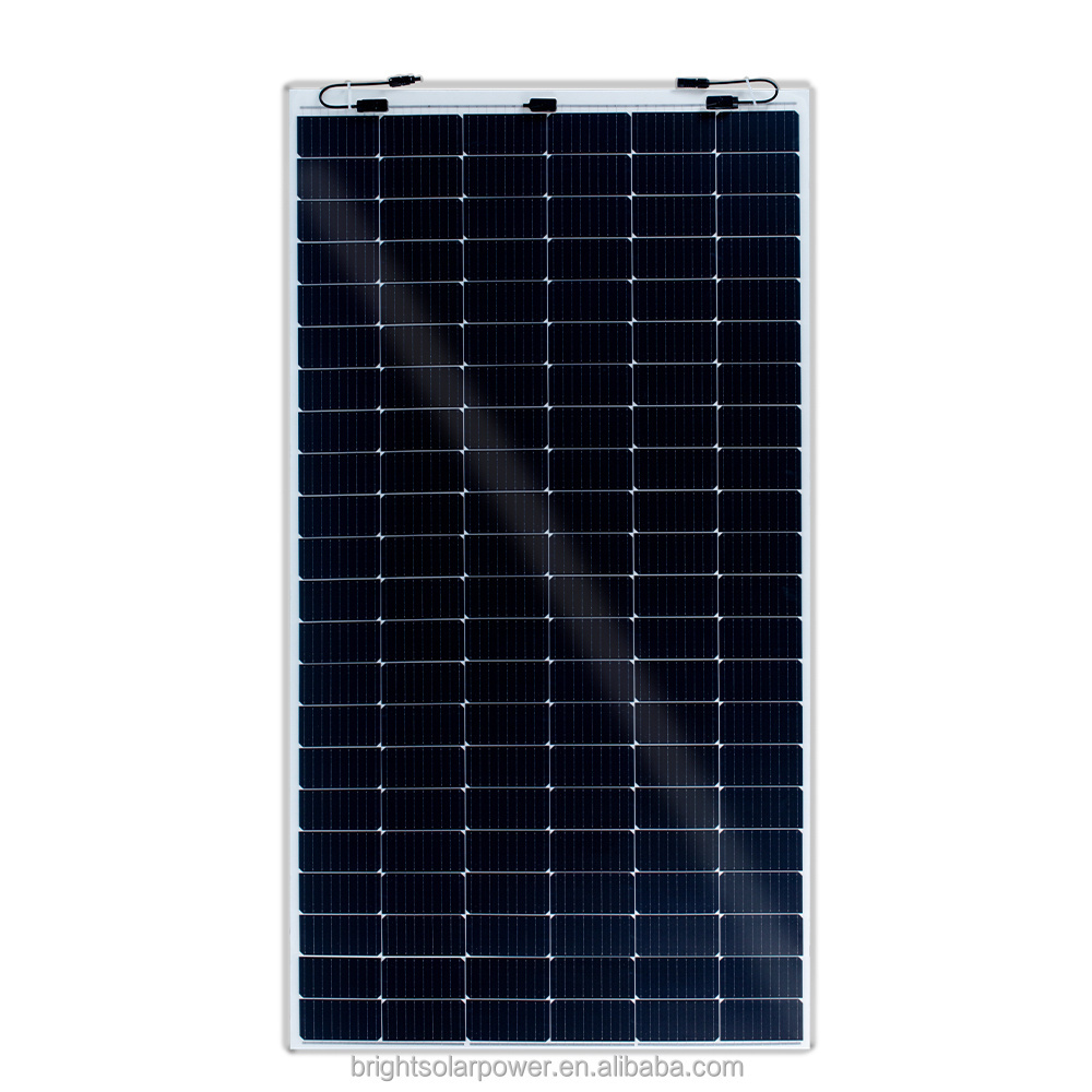 bastidor para panel 250W 300W 350W 500w monocrystalline solar Flexible Solar Panel for home solar system