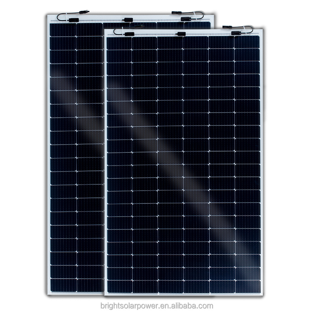 bastidor para panel 250W 300W 350W 500w monocrystalline solar Flexible Solar Panel for home solar system