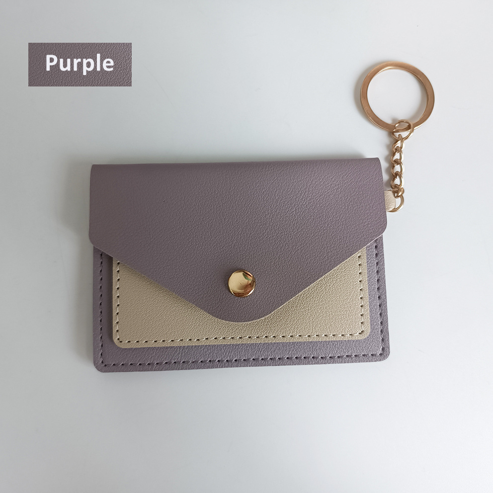 New Arrival Stock Coin Purse Portable Luxury Compact Women Money Bag Key Chain Mini Bag Key Chain Card Holder