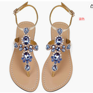 high quality wholesale Brazil V shape crystal flip flops decoration shoe accessories for sandals Plain Flip Flops For Decorating