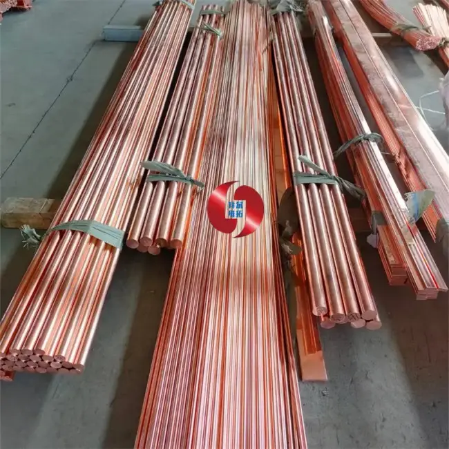 Copper Bar Flat Bus Bar Copper Rod Brass Rod Price Per Kg