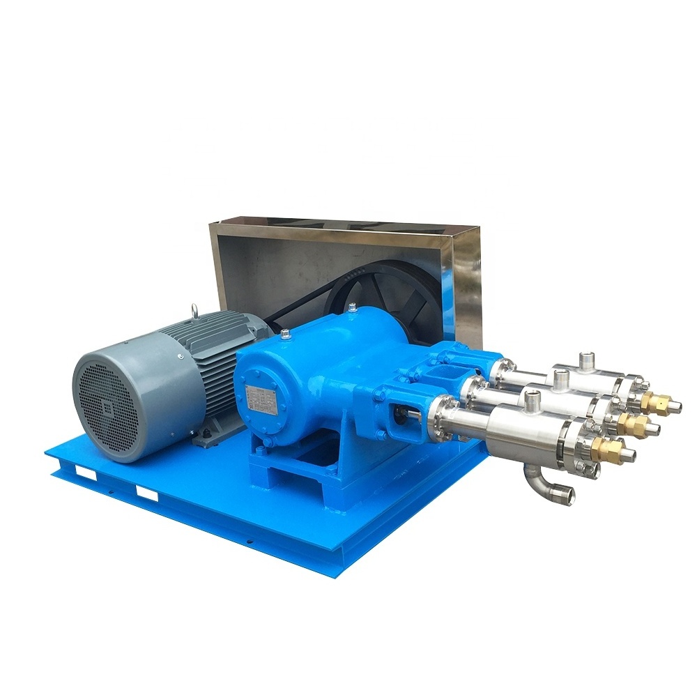 Cryogenic Liquid Oxygen Nitrogen Triplex 3 Piston Filling Pump