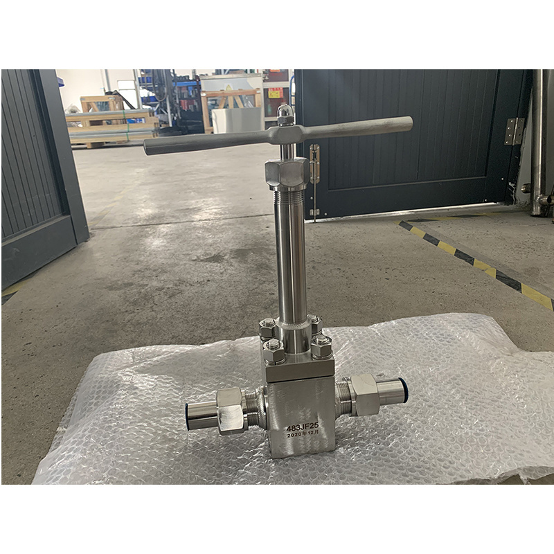 LN2 LAr LO2 LNG High Pressure Cryogenic Globe Valve