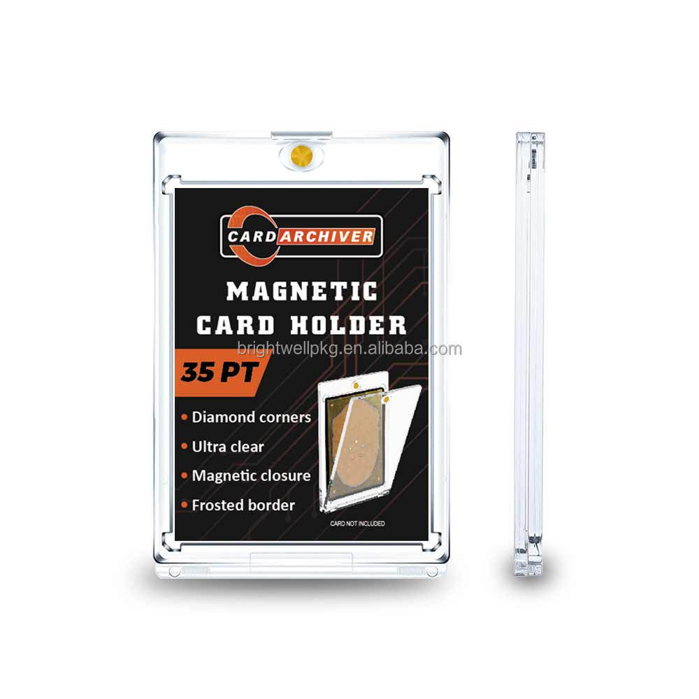 39PT Magnetic Card Case UV One Touch Magnetic Holder for Sports Card 35PT Protection One Touch Magnetic Card Holder