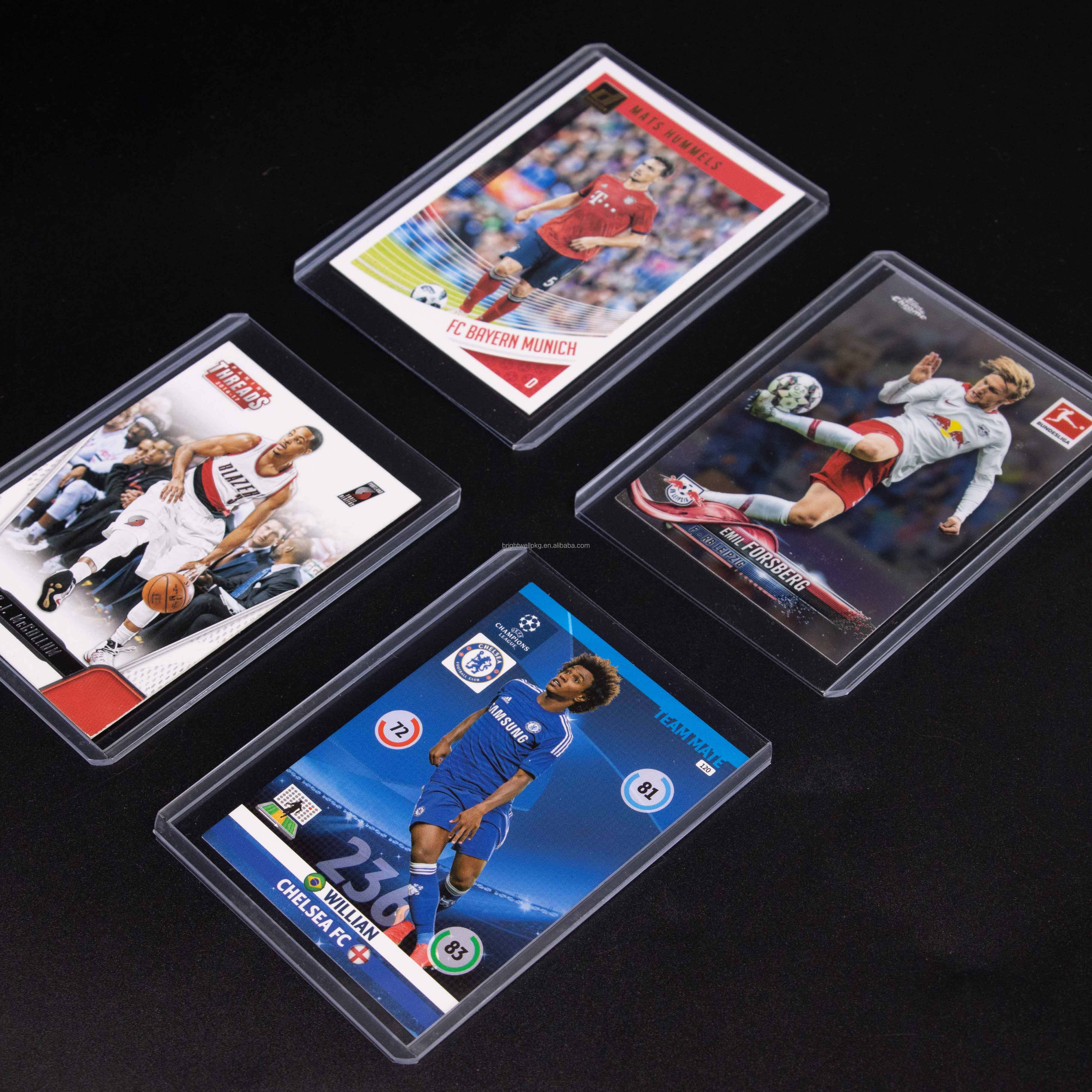 Amazon Hot Sale Trading Card Top Loader Card Holder for Sports One Pieces Card Ultra Clear High Quality 3x4