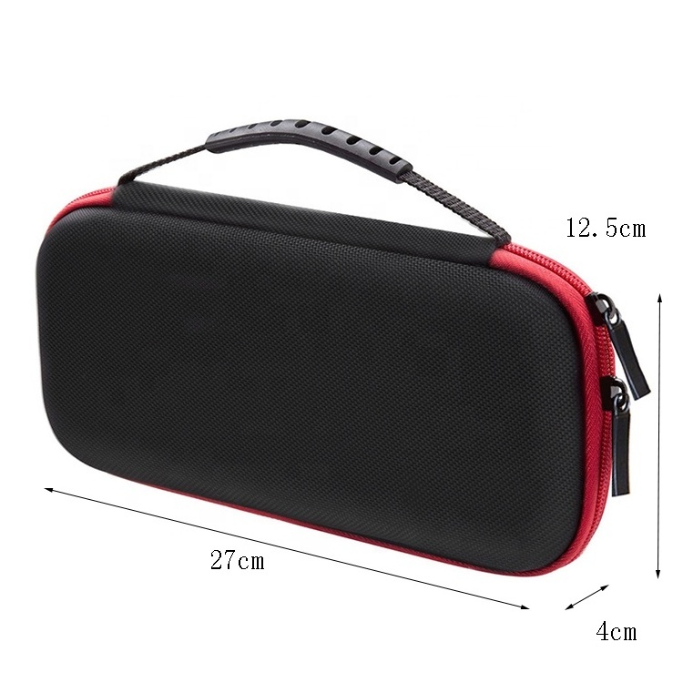 OEM compact hard zippered eva storage cases for nintendo switch oled game console